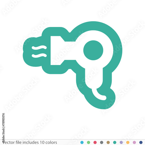 Sticker Icon - Vector file includes all colors