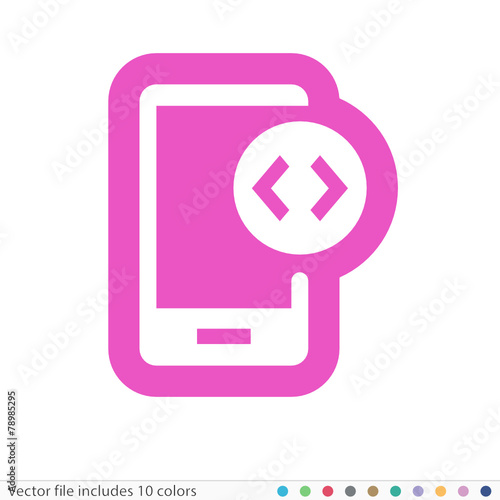 Sticker Icon - Vector file includes all colors