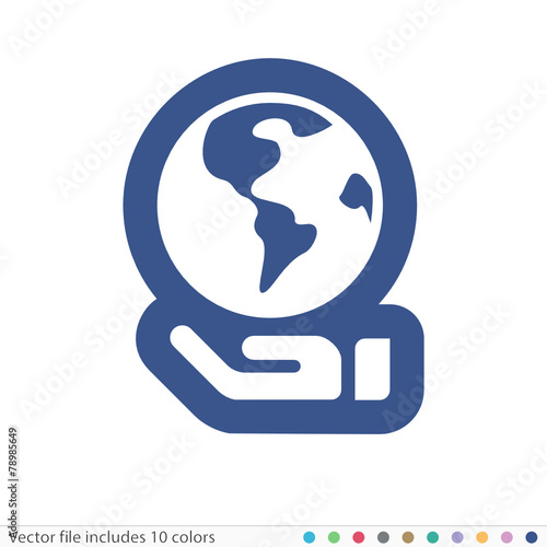 Sticker Icon - Vector file includes all colors