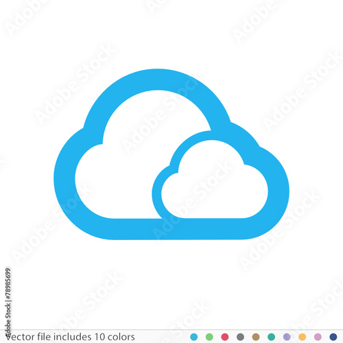 Sticker Icon - Vector file includes all colors