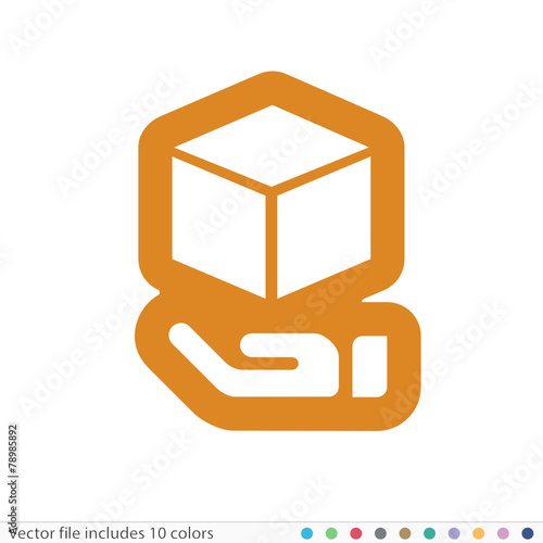 Sticker Icon - Vector file includes all colors