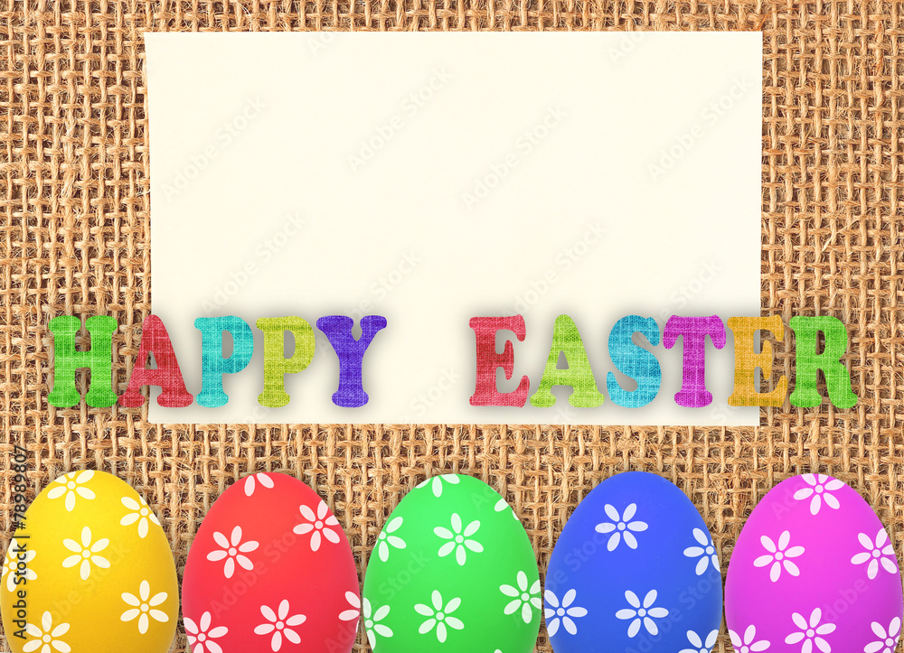 Easter eggs isolated on white Easter eggs isolated on white