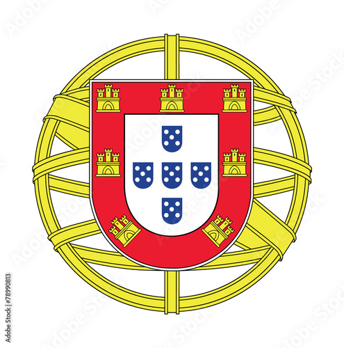 symbol of portugal, vector illustration