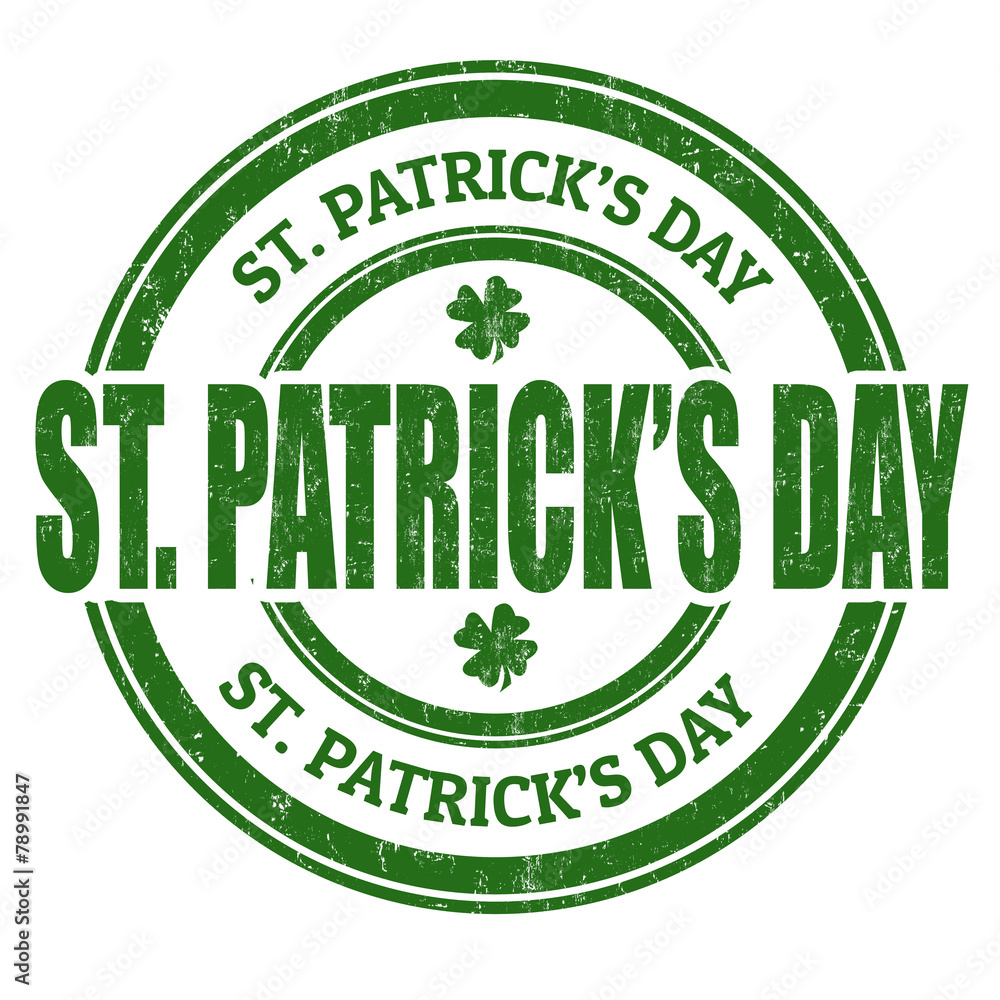 St. Patrick's Day stamp St. Patrick's Day stamp