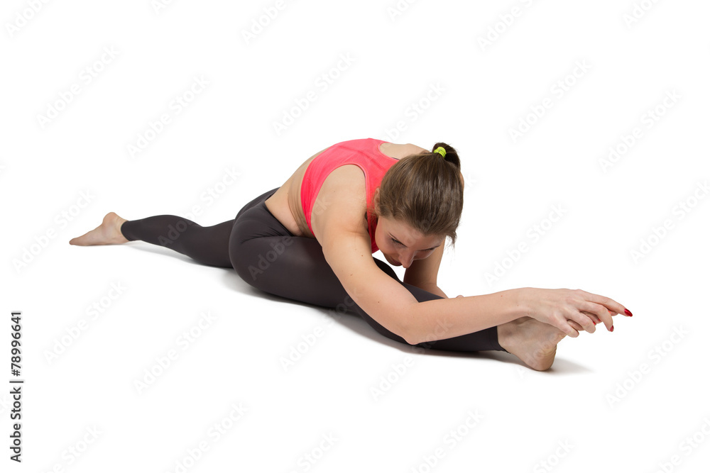 woman stretching woman stretching