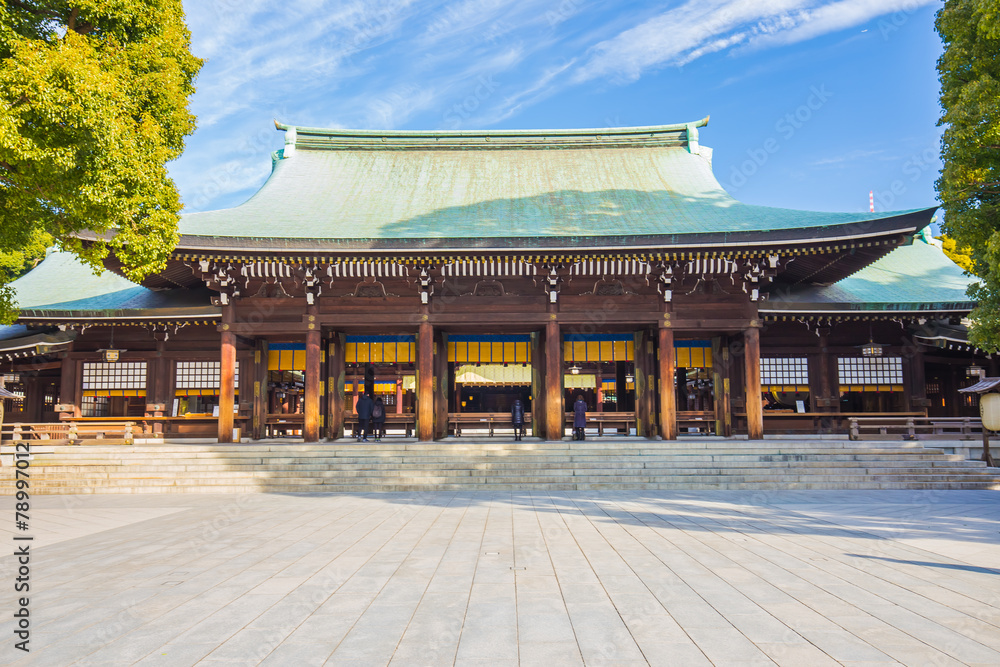 Fototapeta premium Meiji-jingu Shrine in Tokyo, Japan