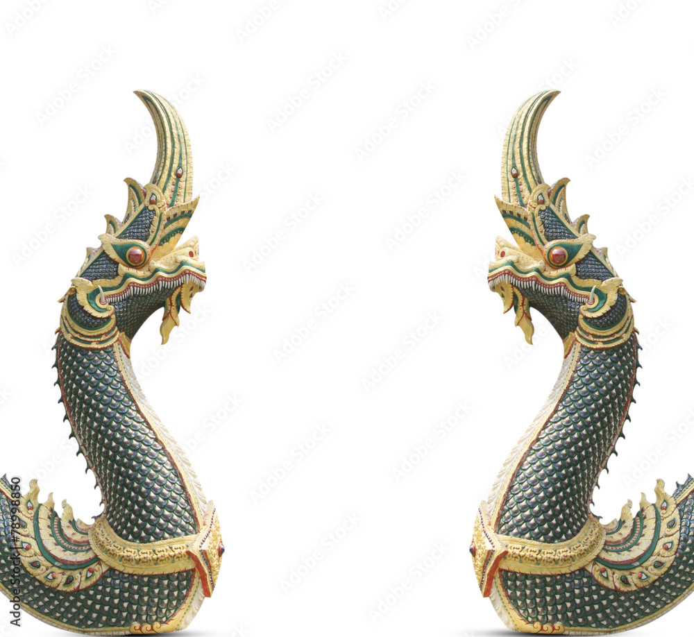 Obraz premium Thai dragon statue
