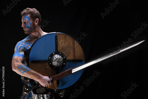 Принти на полотні Highlander