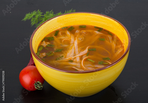 Vietnamese soup Pho