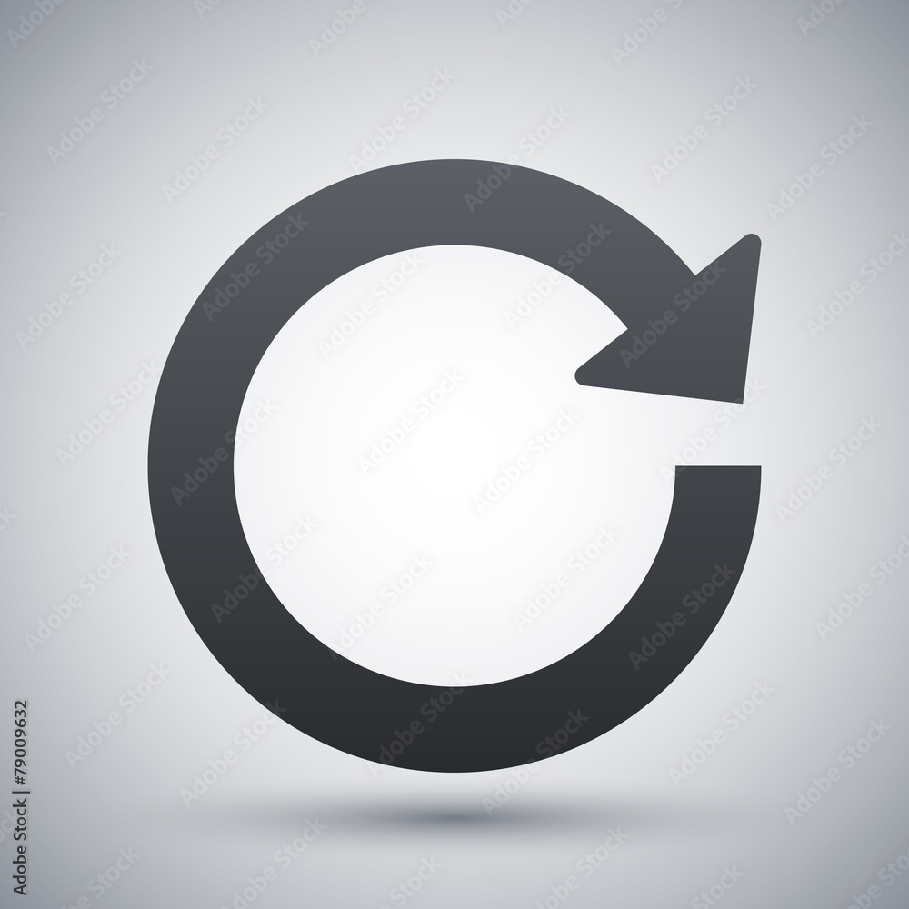 Vector reload icon Vector reload icon