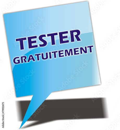 BOUTON TESTER GRATUITEMENT