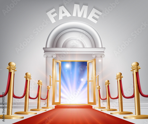 Fame Red Carpet Door