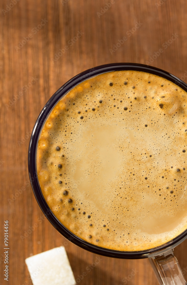cup of coffee on wood cup of coffee on wood