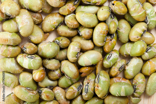 dry roasted and salted edamame nuts, green nut