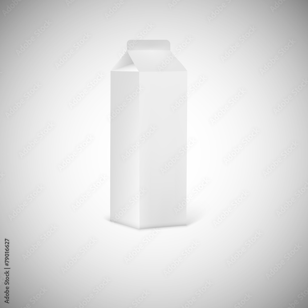 Blank grey juice or milk packaging. Blank grey juice or milk packaging.