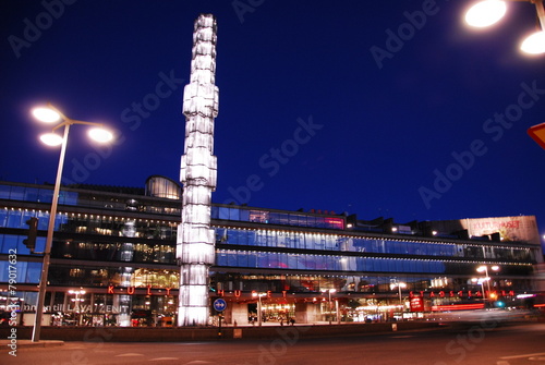Canvas Print Stockholm - Sergels Torg