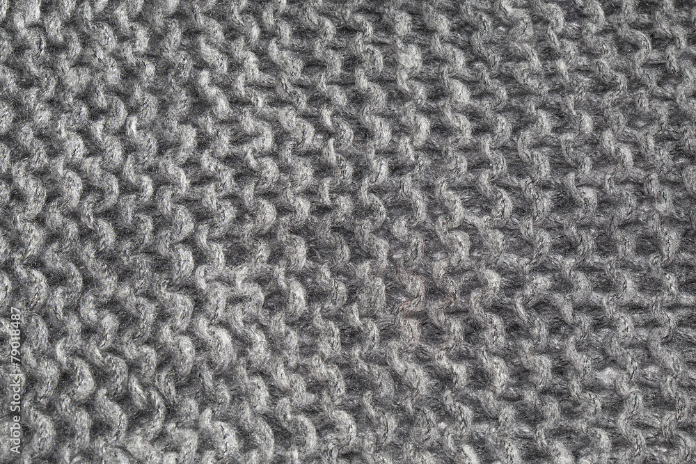 custom made wallpaper toronto digitalGray woolen cloth texture weave closeup