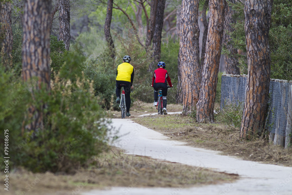 Obraz premium Cycling