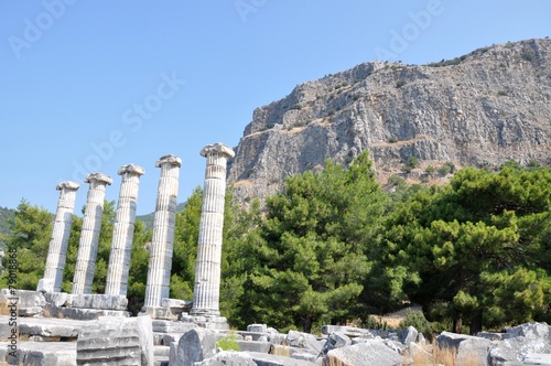 Temple of Athena in Priene photo