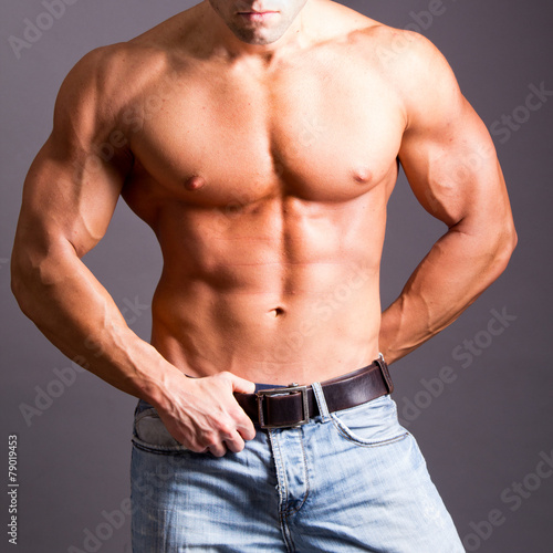 muscular man