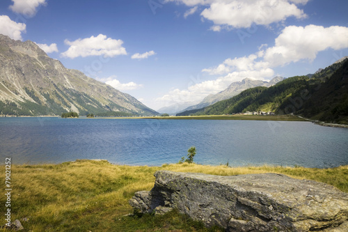 Walking around Sils lake (Switzerland) © Francesco Scatena