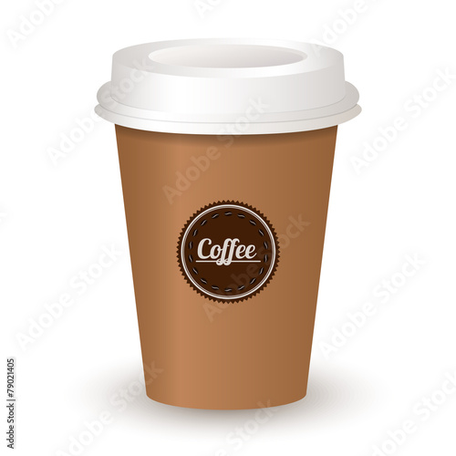 vector illustration of coffee cup