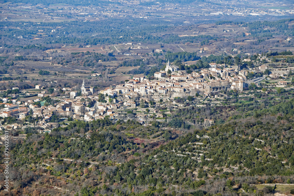 Paysage village de provence Paysage village de provence