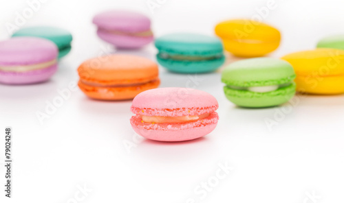 various macaron cakes