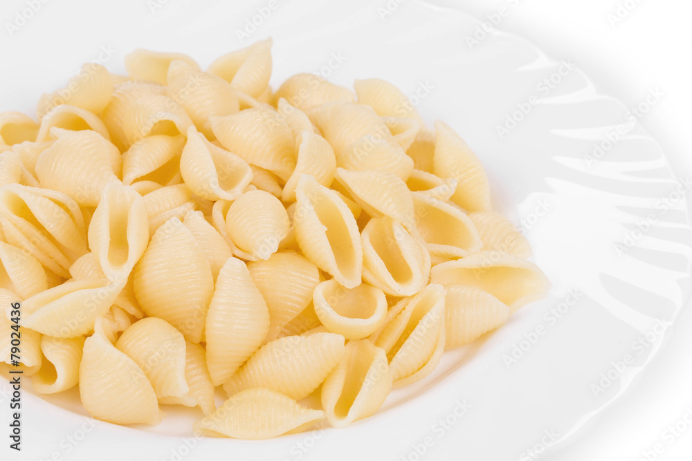 Italian pasta shells Italian pasta shells