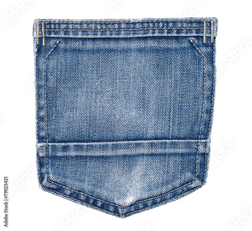 jeans pocket clothing tag photo