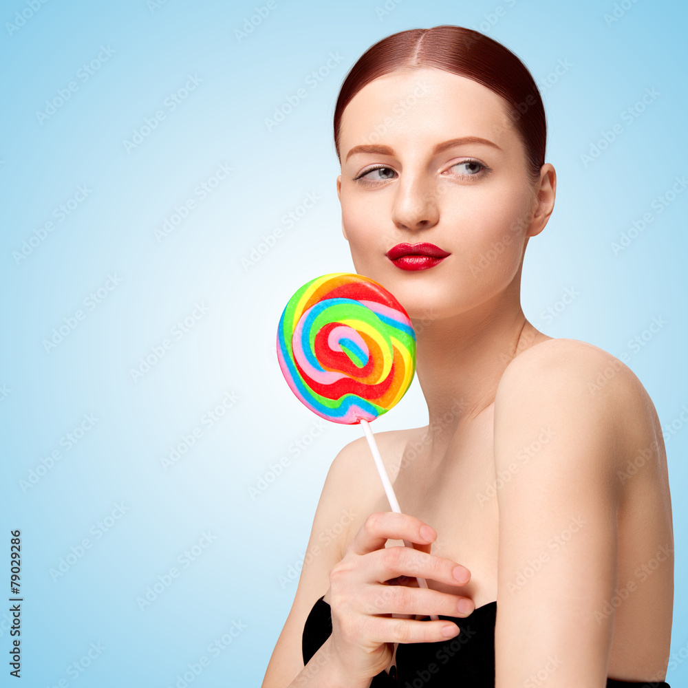 Sweet lollipop.