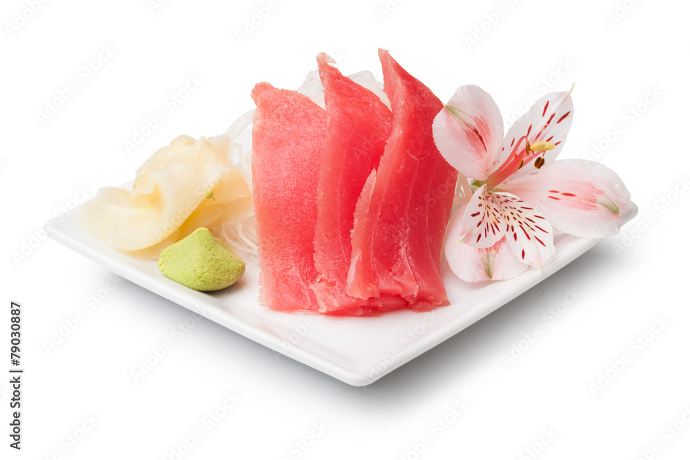 tuna sashimi