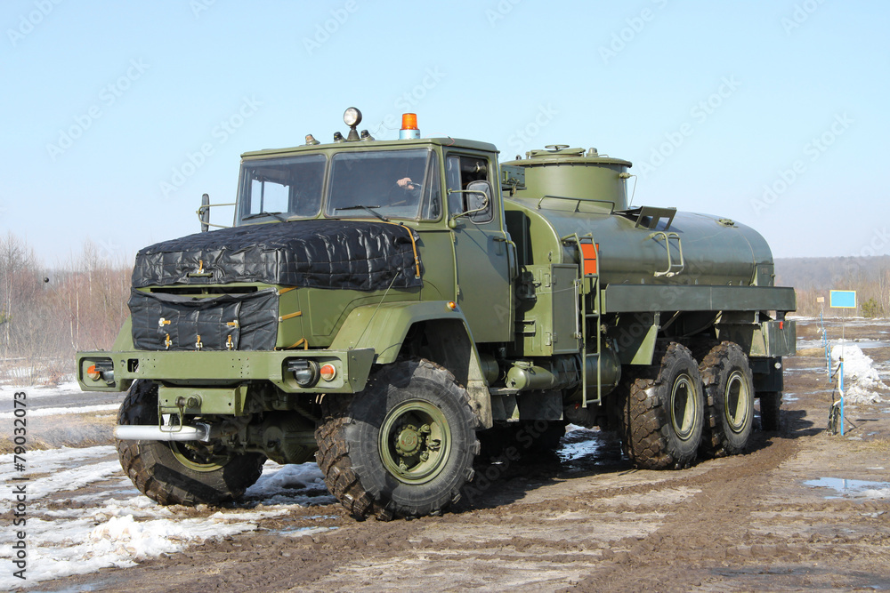 Army fuel truck