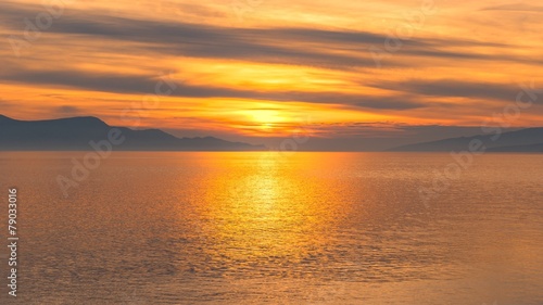 Scenic view of a small island