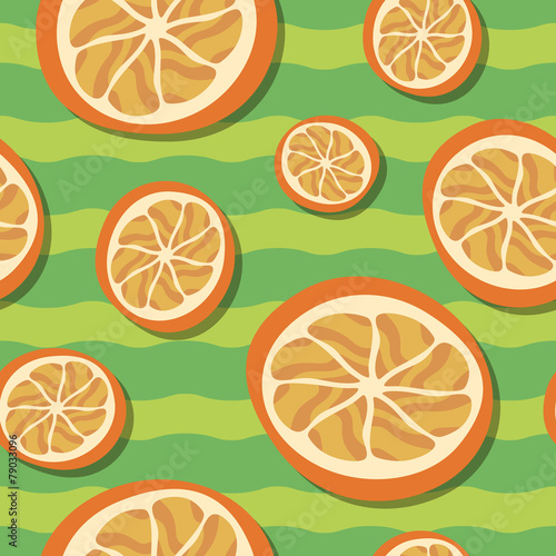 seamless background with orange