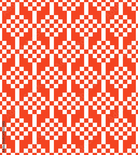 Seamless Slavic folk art embroidery pattern