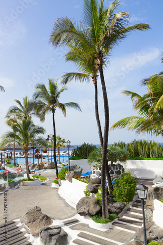 public pools Lagos Martianes at Puerto de la Cruz, Tenerife photo