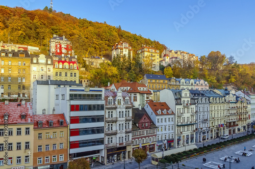 City center of Karlovy Vary photo