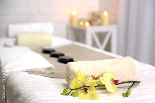 Fototapeta Naklejka Na Ścianę i Meble -  Place for relaxation in modern wellness center