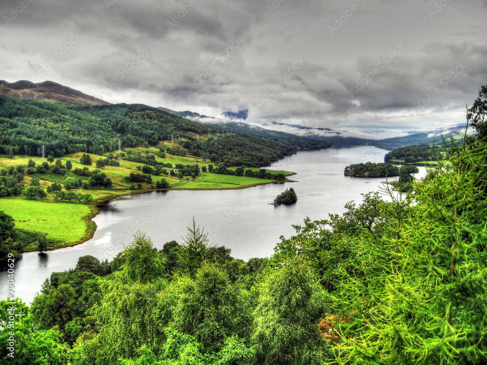 Queen's View in Scotland