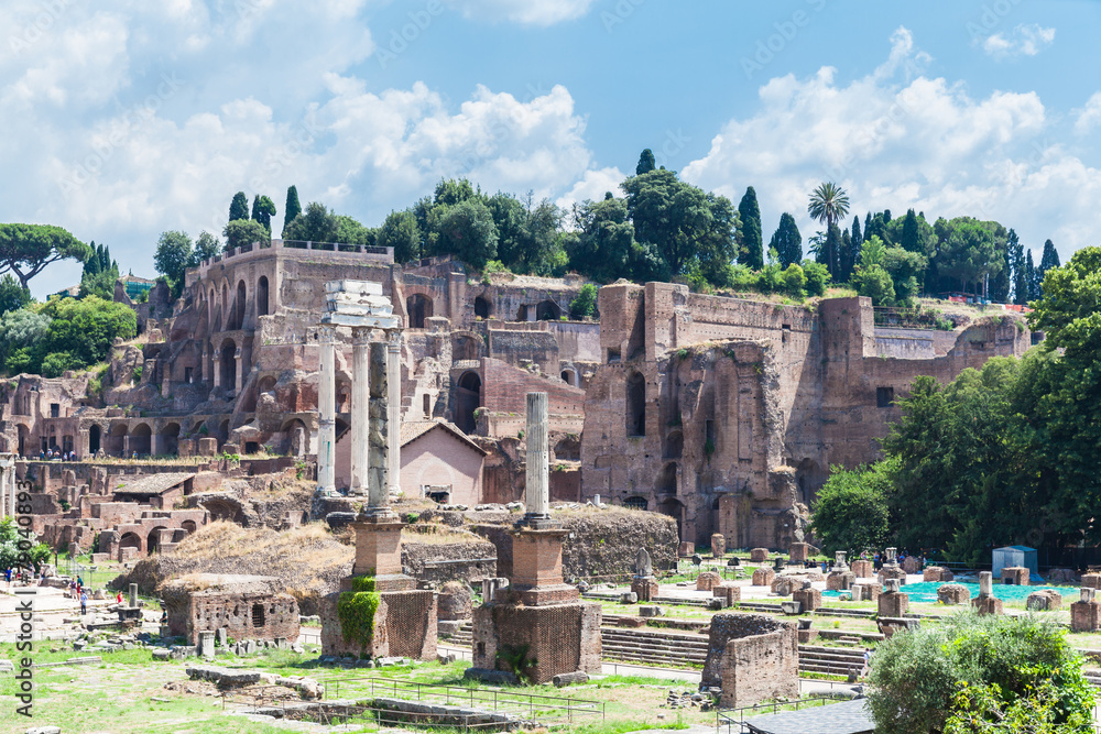 Ancient rome ruins