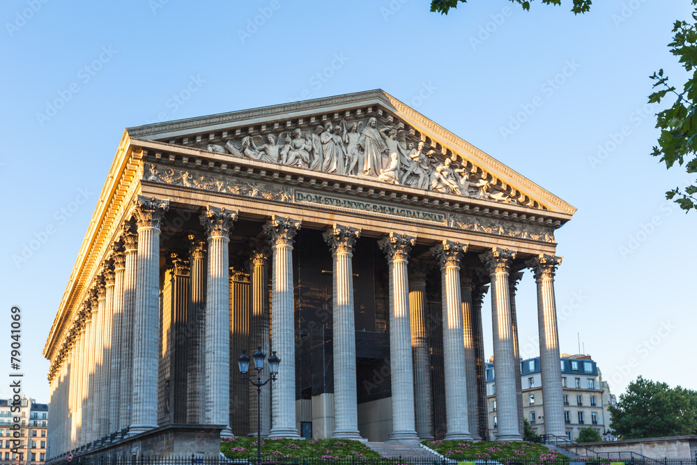 Obraz premium Madeleine Church in Paris