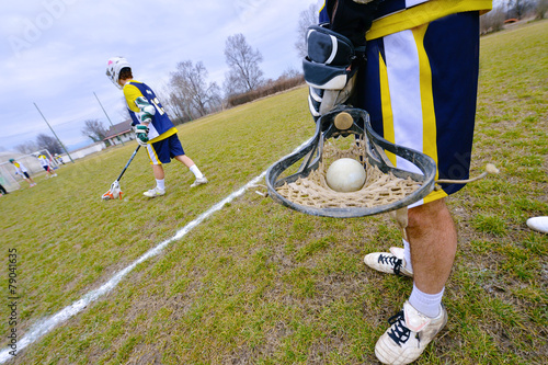 Lacrosse allenamento