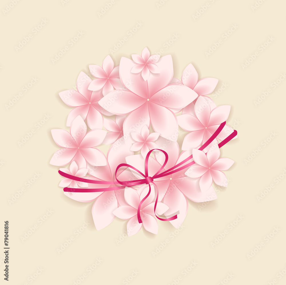 Fototapeta premium Floral background