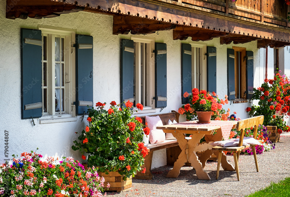 backyard at an old house