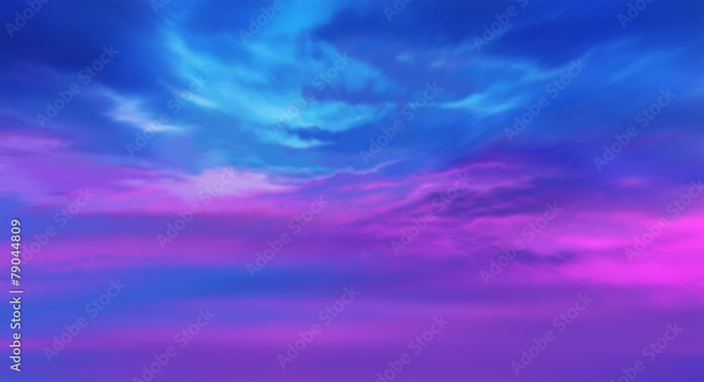 Obraz premium 풍경일러스트