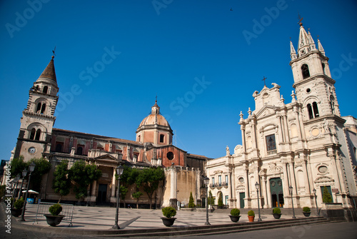 Bilde på lerret piazza del duomo acireale