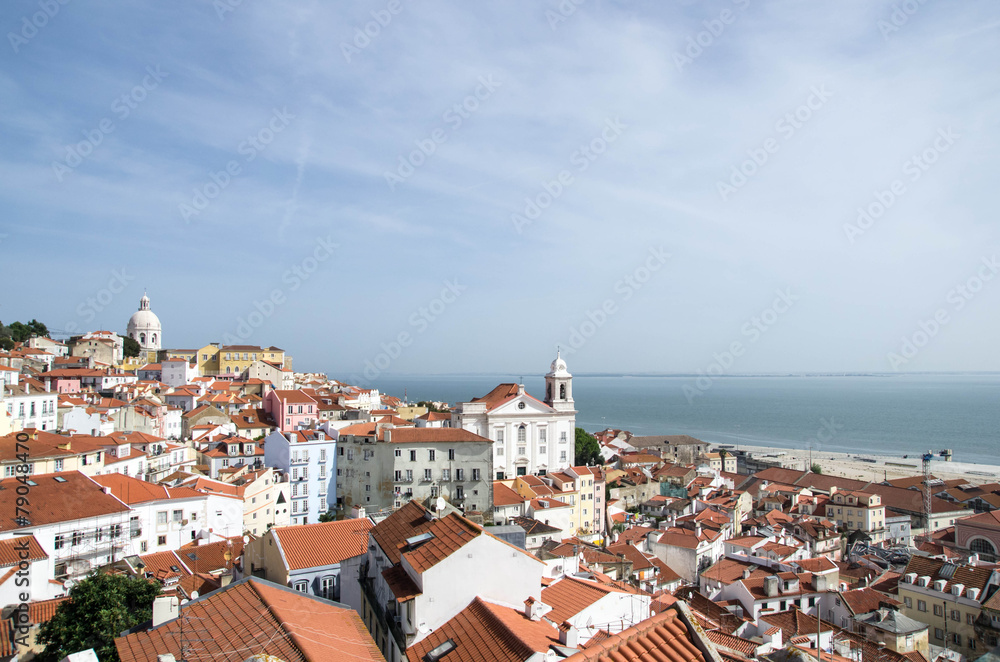 Obraz premium Alfama Lisbonne
