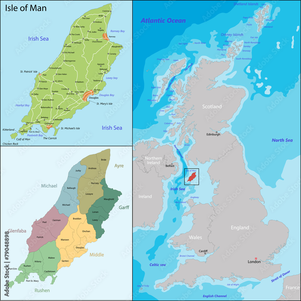 Fototapeta premium Isle of Man