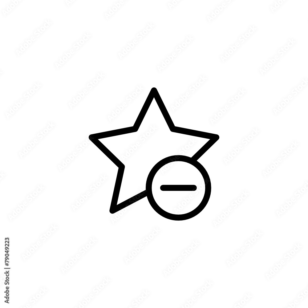 Remove Bookmark Trendy Thin Line Icon Remove Bookmark Trendy Thin Line Icon